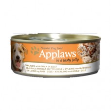 Applaws Dog Chicken with Duck in Jelly 156g tin